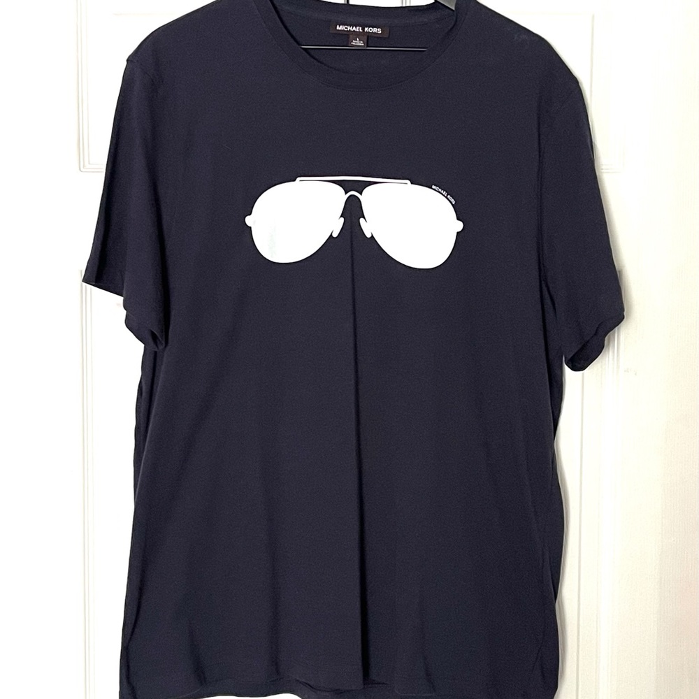 Michael Kors Men Aviator Print T Shirt